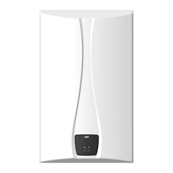 User Manuals: Vesta VRP-150 Tankless Water Heater