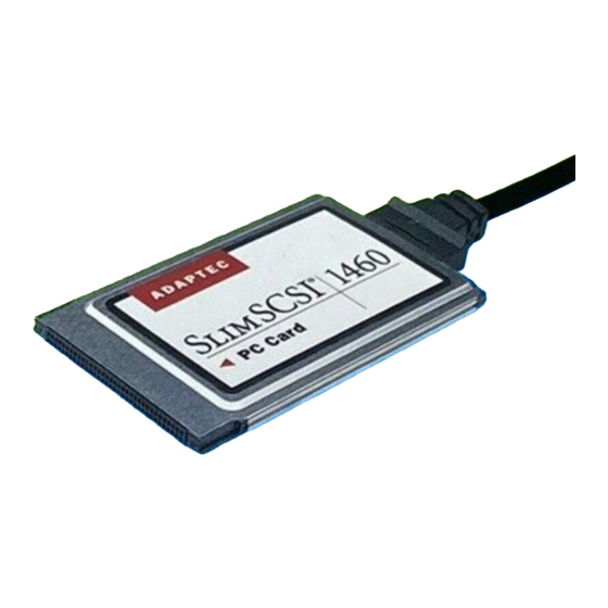 Adaptec APA-1460A User Manual