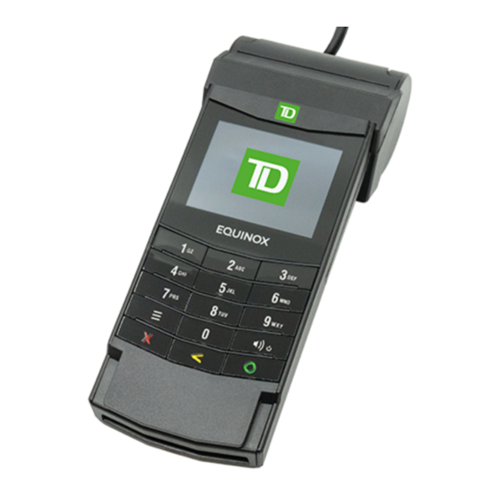 TD Luxe 6200m Pre-Authorizations Manual