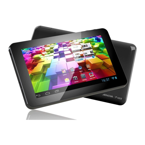 Archos ARNOVA 7i G3 Manual