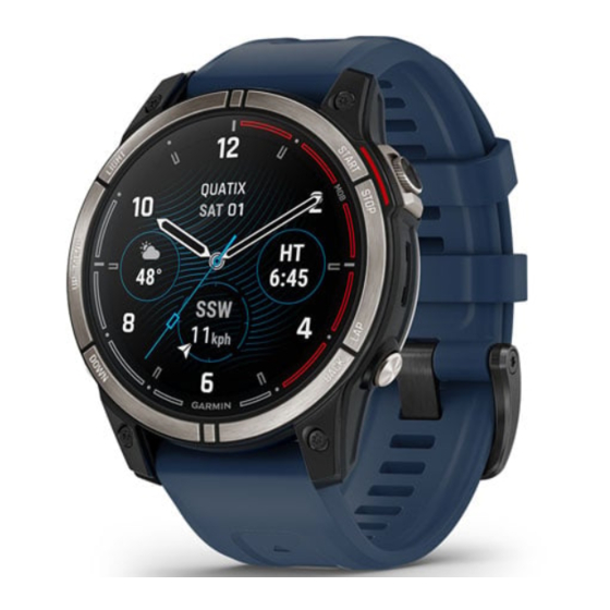 Garmin QUATIX 7 SAPPHIRE Owner's Manual