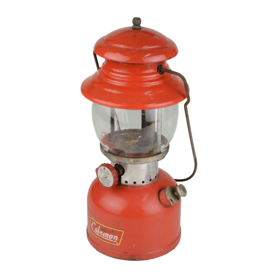 Coleman 200A Lantern Manual ManualsLib