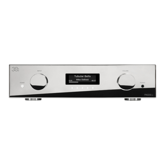 AVM AVM30.3 Instruction Manual