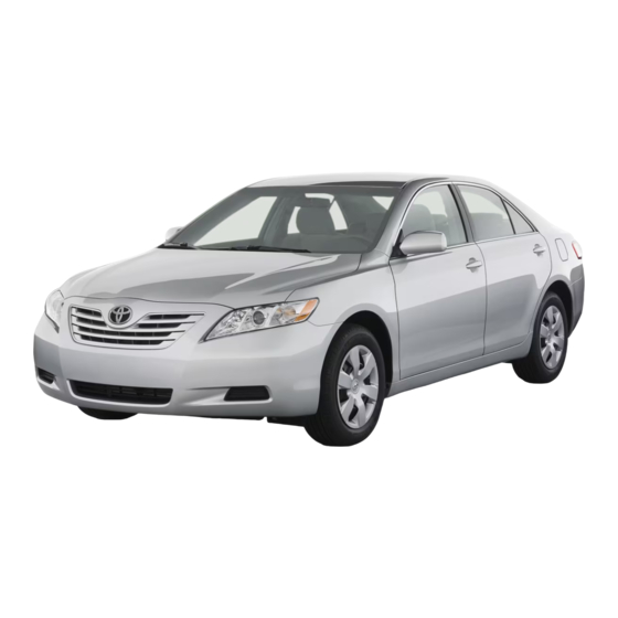 Toyota 2008 CAMRY Quick Reference Manual