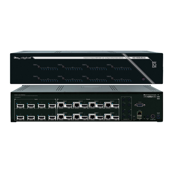 Key Digital KD-HD4x4 Setup Manual