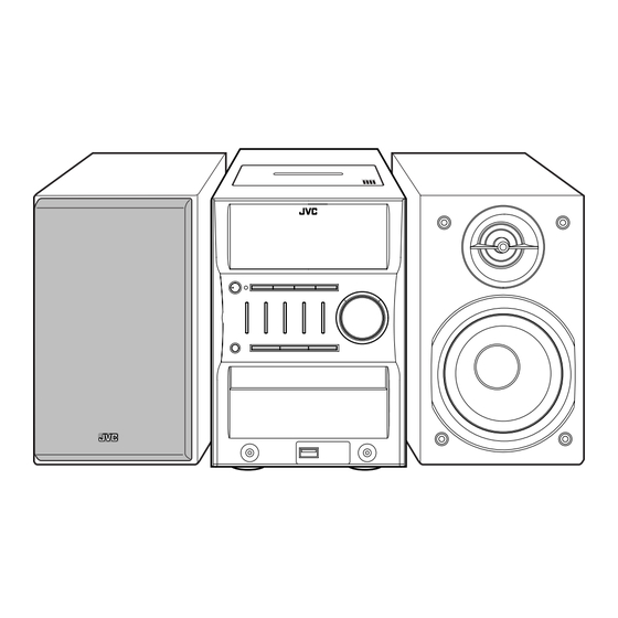 JVC CA-UXG45 Instructions Manual