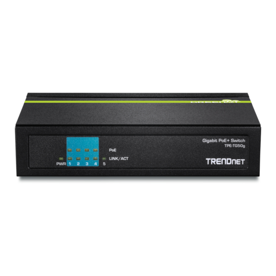 TRENDnet TPE-TG50g Quick Installation Manual