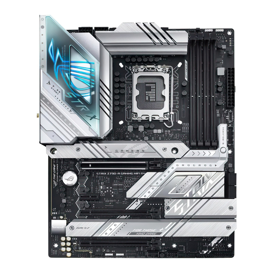 Asus PRIME Z790-A WIFI Quick Start Manual