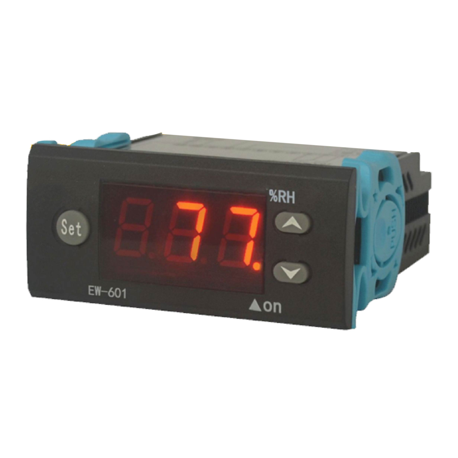 Eliweli EW-601 - Micro Computer Humidity Controller Manual