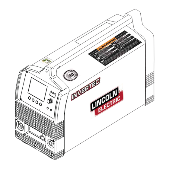 Lincoln Electric INVERTEC V311-T Operator's Manual