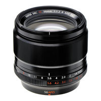FujiFilm XF56mm F1.2 R APD Owner's Manual