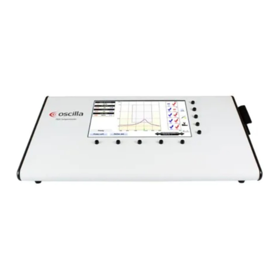 OSCILLA T830 User Manual
