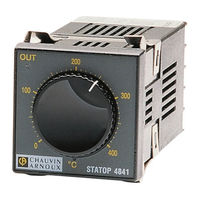 Chauvin Arnoux STATOP 4842 User Manual
