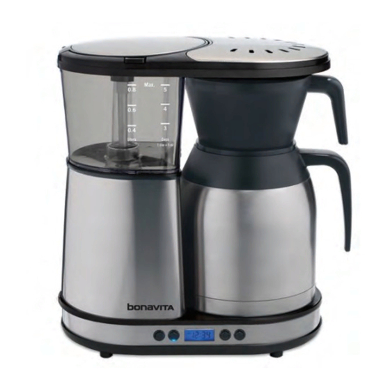 Bonavita BV1500TD Manual