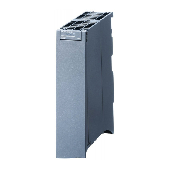 Siemens 6ES7541-1AD00-0AB0 Manual
