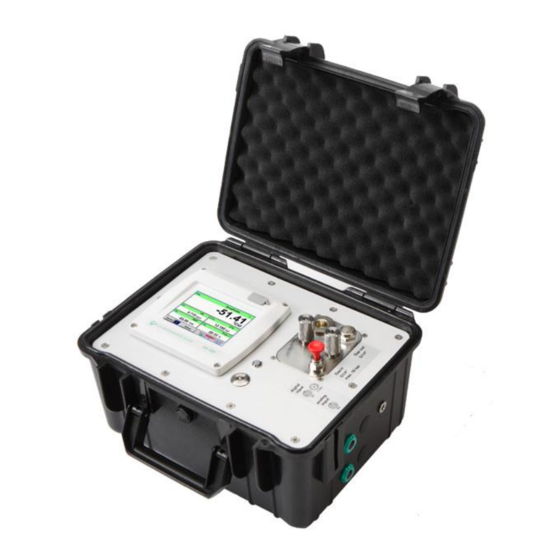 CS Instruments DP 400 mobil Installation And Operating Instructions Manual
