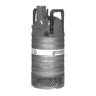 Grindex Master 8105.082 Installation, Operation And Maintenance Manual