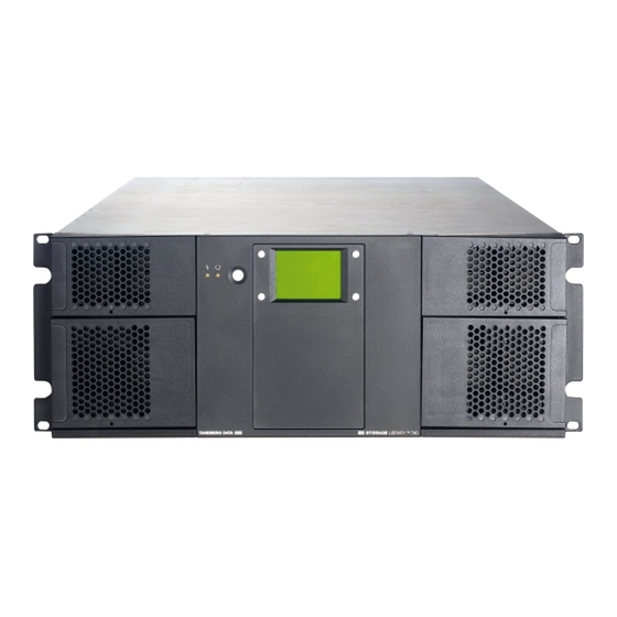 Tandberg Data StorageLibrary T40+ Series Installation And User Manual