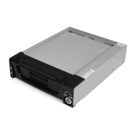 StarTech.com DRW150SATBK Instruction Manual
