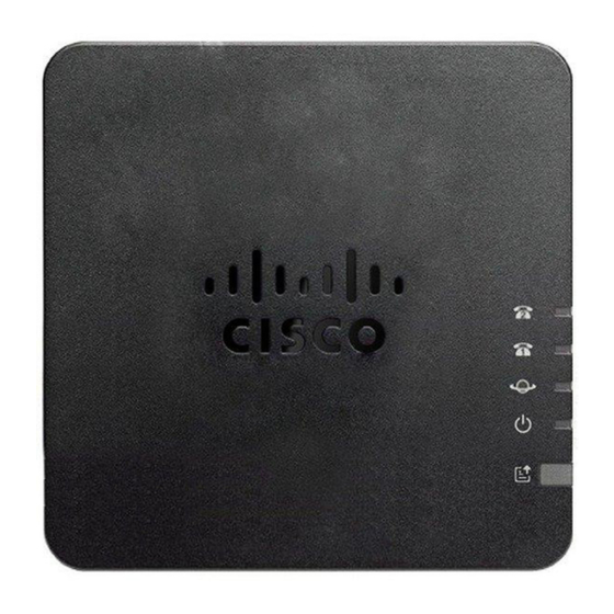 User Manuals: Cisco ATA 192 Analog Telephone Adapter