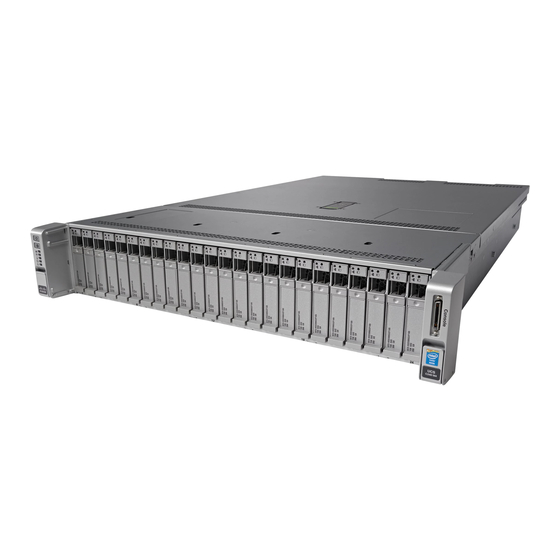 Cisco C Series Quick Start Manual