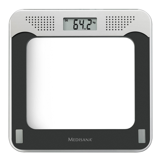 Medisana PS 425 Digital Bathroom Scale Manuals