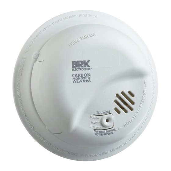 BRK electronic CO5120BN Specifications