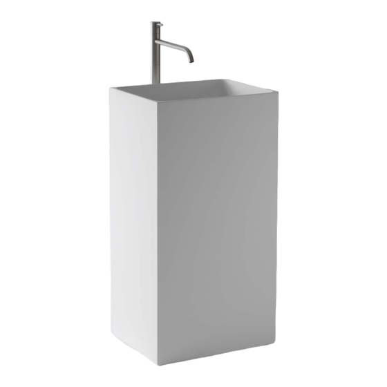 antoniolupi FUSTO Installation Manual