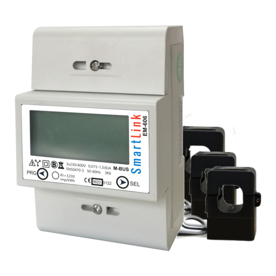 Meters UK EM606 M-Bus User Manual