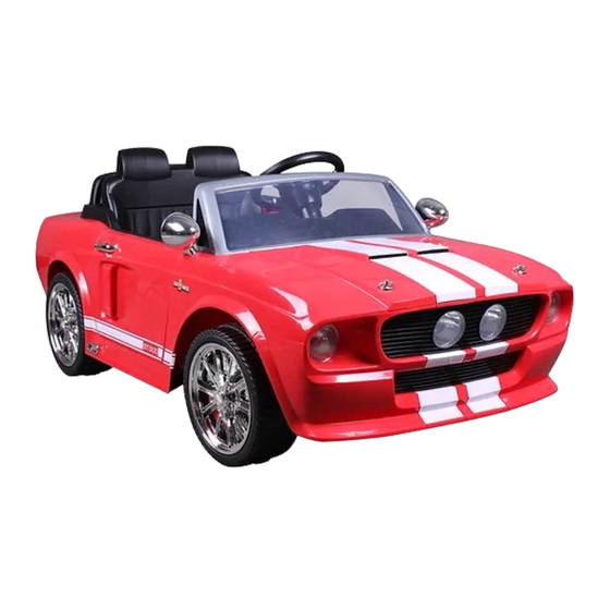 Hunter Products MOTORIZED Ford Shelby GT500 Troubleshooting Manual