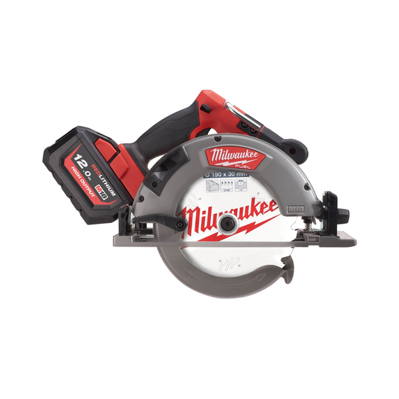 Milwaukee M18 FCSG66 Manuals