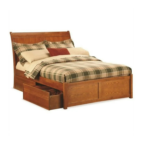 Atlantic Furniture BORDEAUX Assembly Instructions Manual