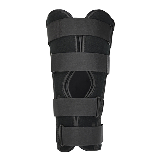 ISO Preferred Knee Immobilizer I Instruction Manual