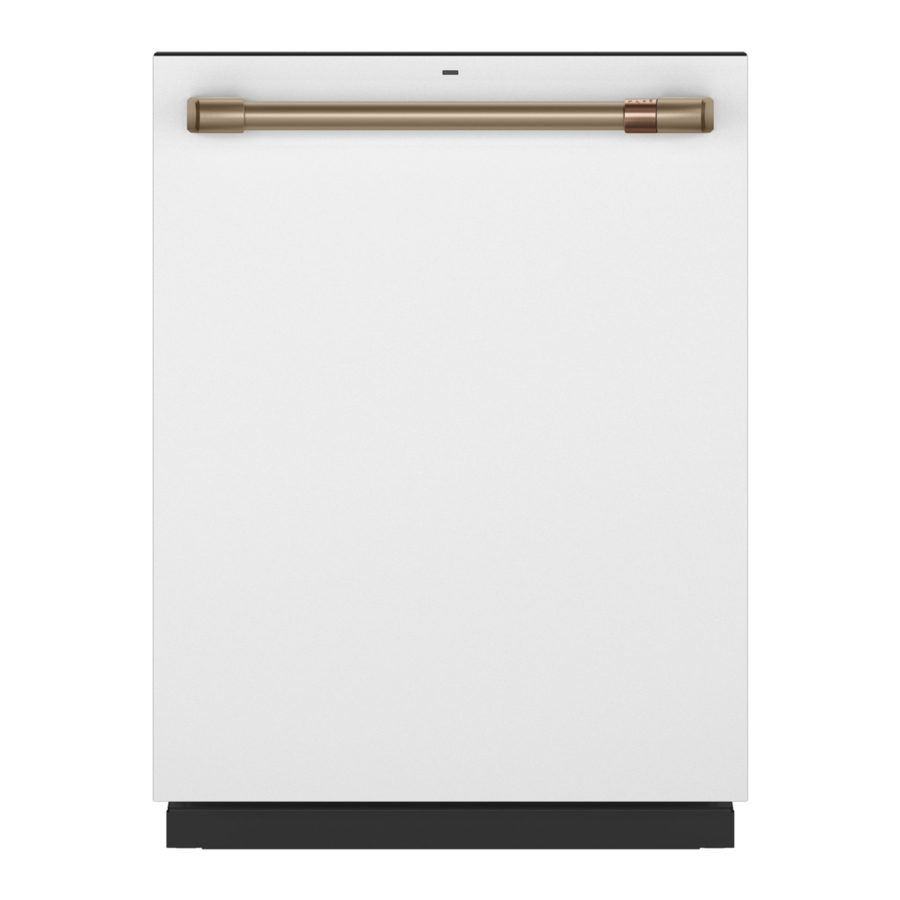 CAFE ENERGY STAR CDT845P4NW2 - Dishwasher with Ultra Wash Manual