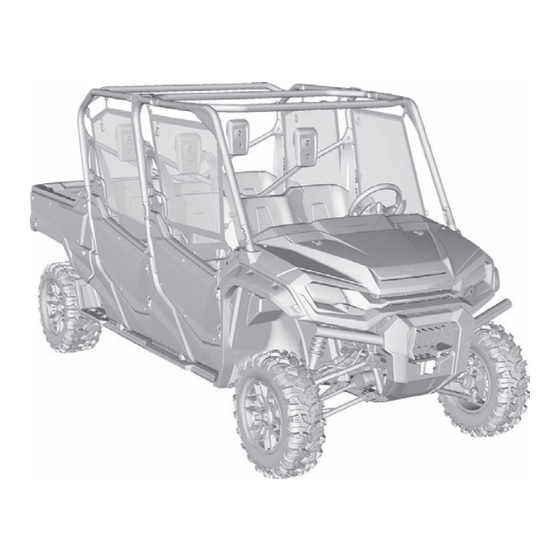 Honda PIONEER 1000 CREW 2023 Owner's Manual