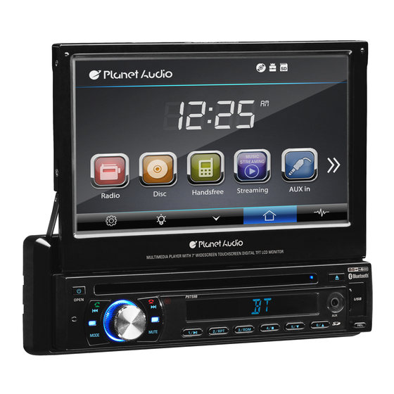 Planet Audio P9759B User Manaul