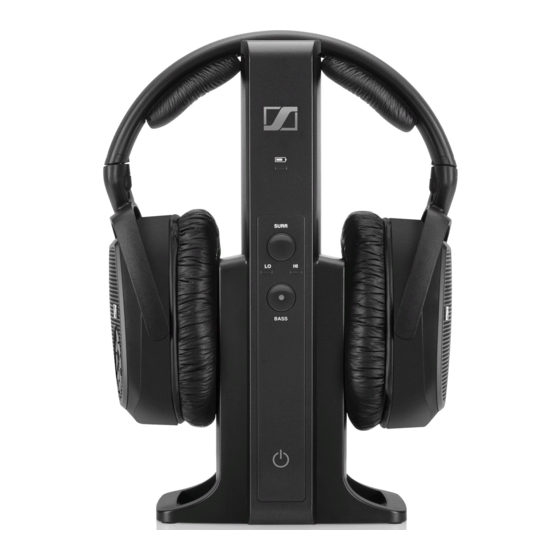 Sennheiser RS 175 Quick Manual