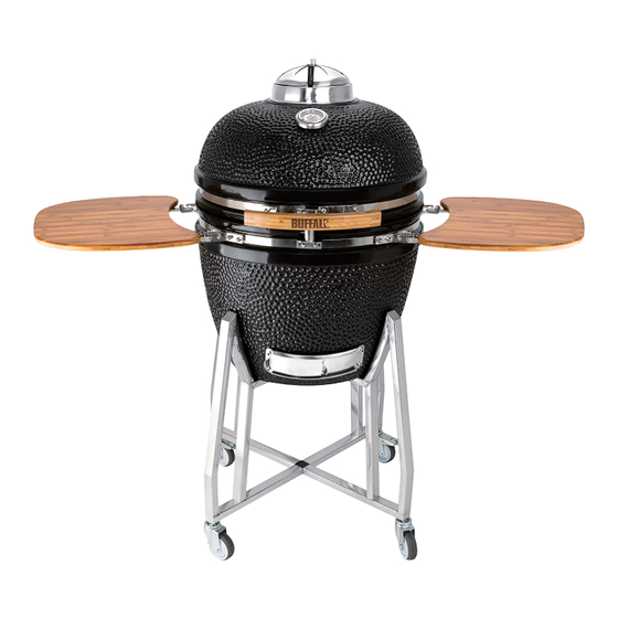 Buffalo Kamado BBQ Ceramic Charcoal Grill Manuals