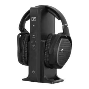Sennheiser RS 175 Manual