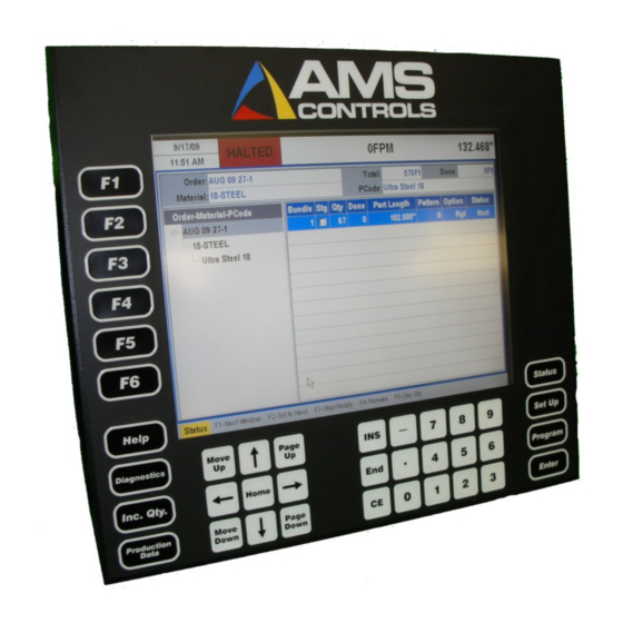 AMS Controls XL200 Programming Instructions Manual