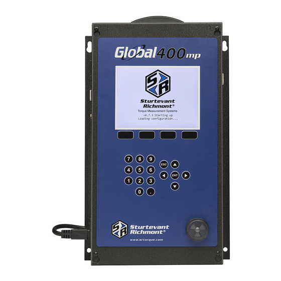 Sturtevant Richmont Global 400mp User Manual