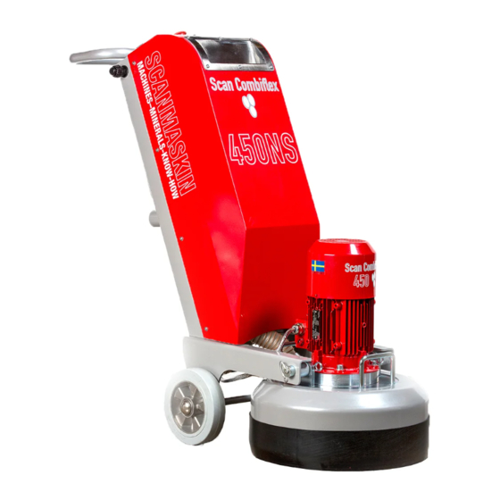SCANMASKIN 450 Manual
