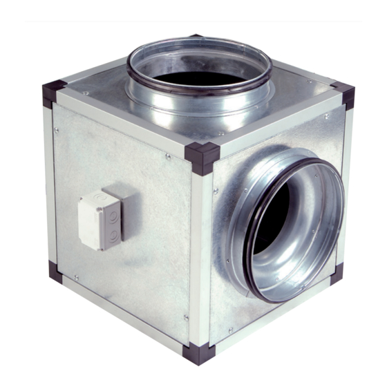 ELTA FANS QUBE SQU Series Installation & Maintenance