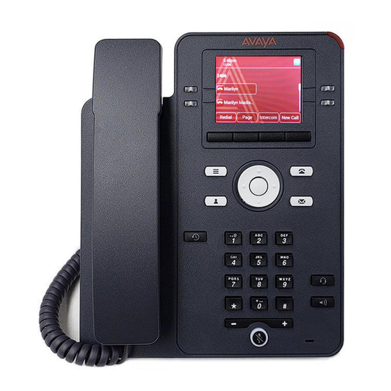 Avaya IX J139 Quick Start User Manual