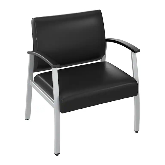 bbf Arrive Waiting Room Furniture CH3902BVL-03 Assembly Instructions