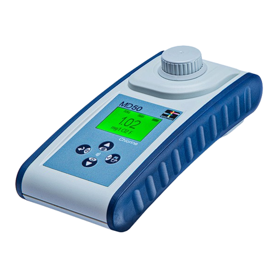 Tintometer Lovibond MD50 Instruction Manual