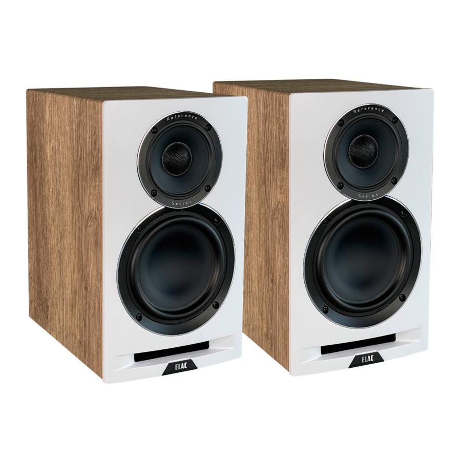 ELAC Uni-Fi Reference UBR62, UFR52, UCR52 - Speakers Manual