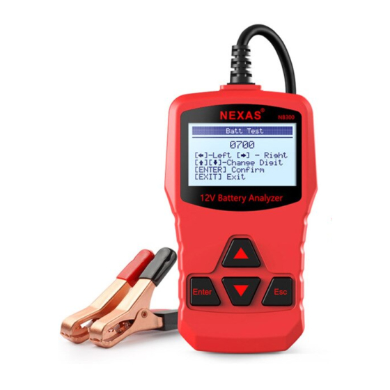 Nexas NexBat NB300 User Manual