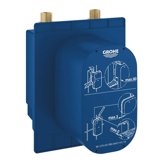 Grohe EUROSMART COSMOPOLITAN E 36336 Series Manual