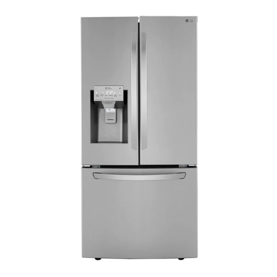 LG LRFXS2503 Series Door Refrigerator Manuals